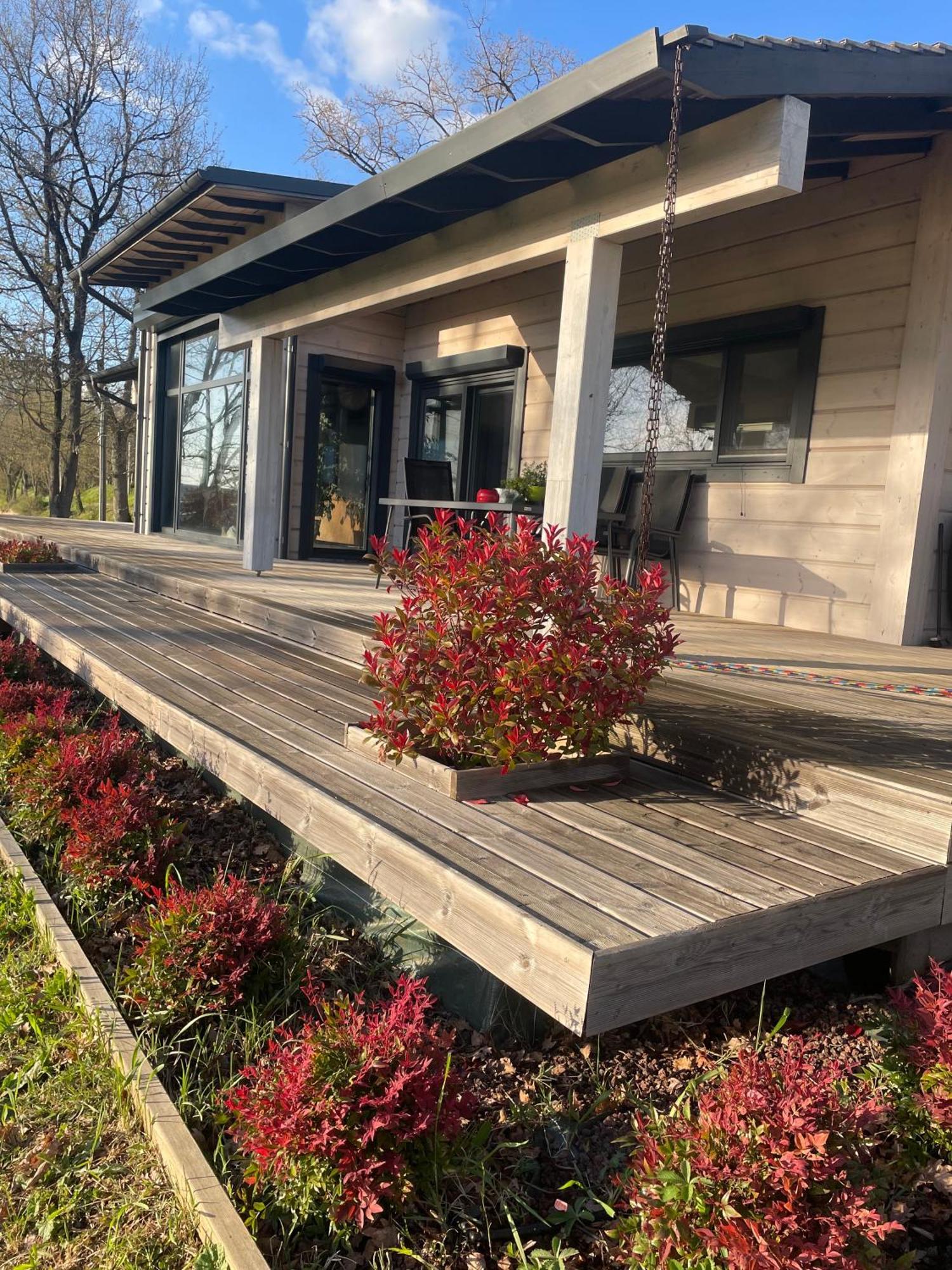 Maison Ecologique De Qualite Superieure Monflanquin Kültér fotó